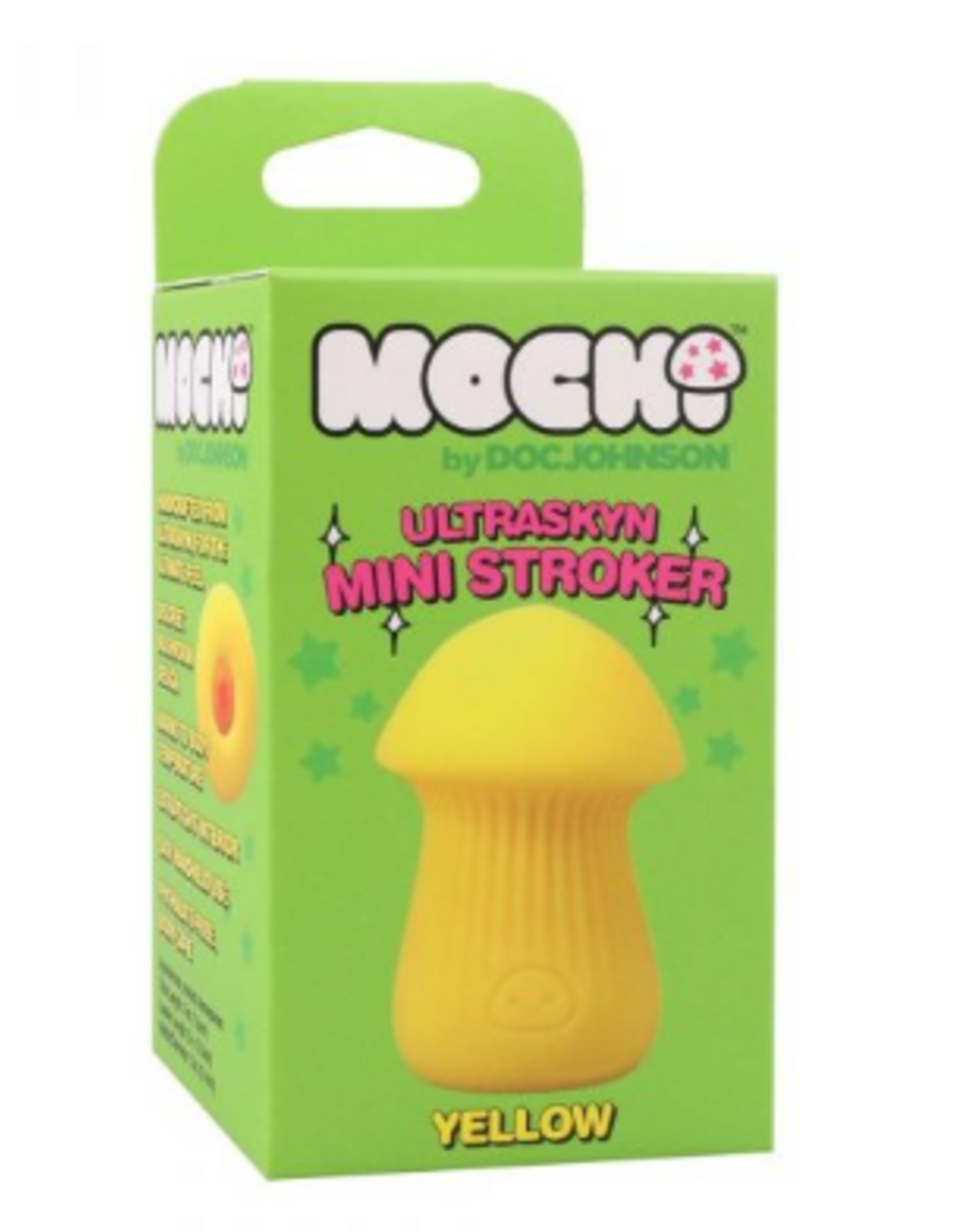 Doc Johnson Mochi - Ultraskyn Mini Stroker - Yellow