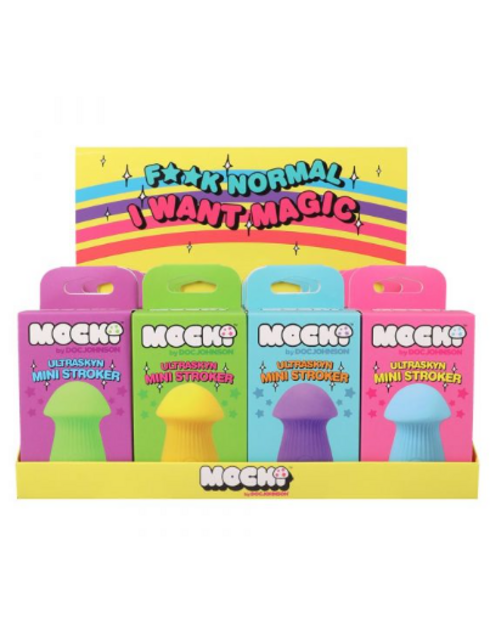 Doc Johnson Mochi - Ultraskyn Mini Stroker - Yellow