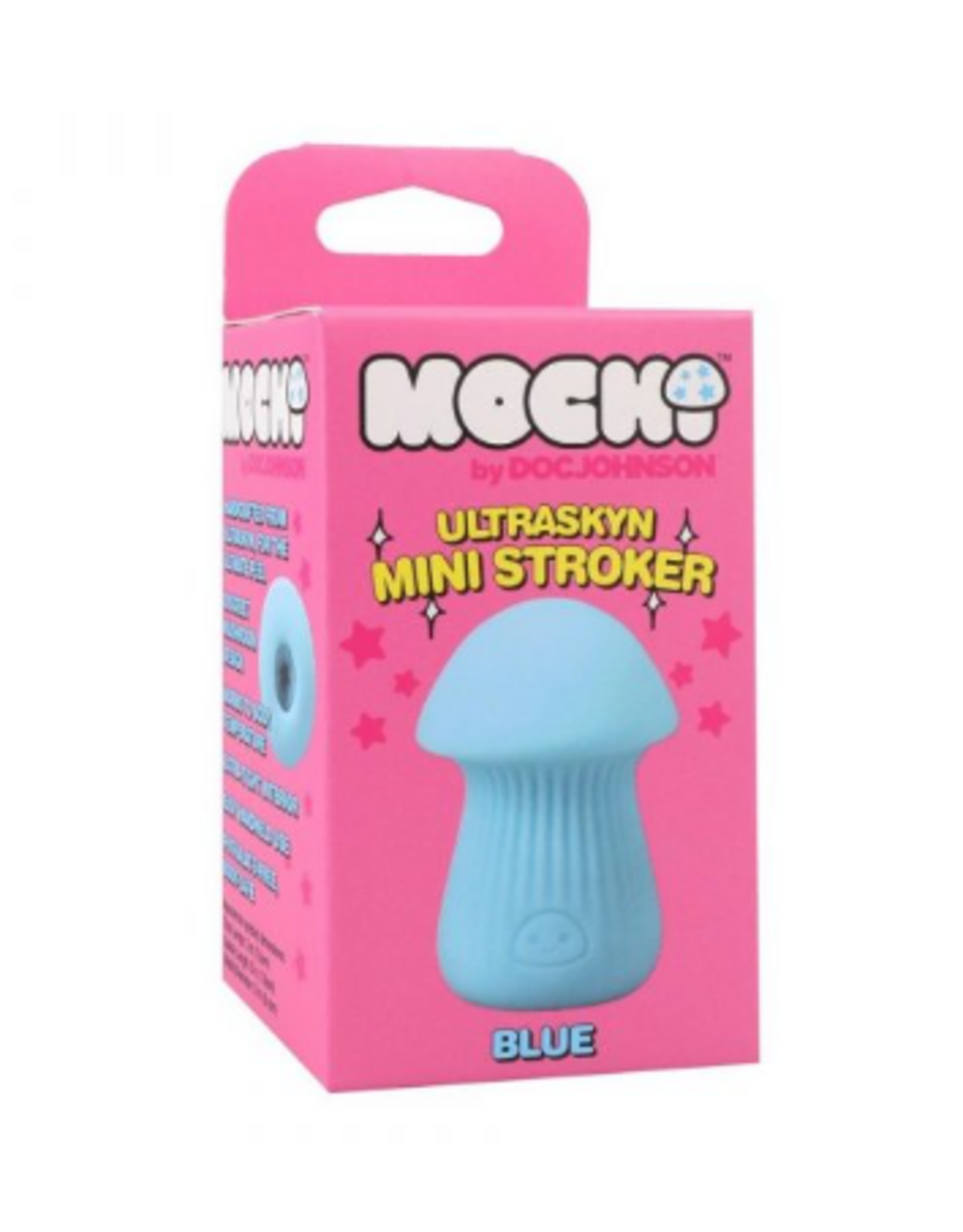 Doc Johnson Mochi - Ultraskyn Mini Stroker - Blue