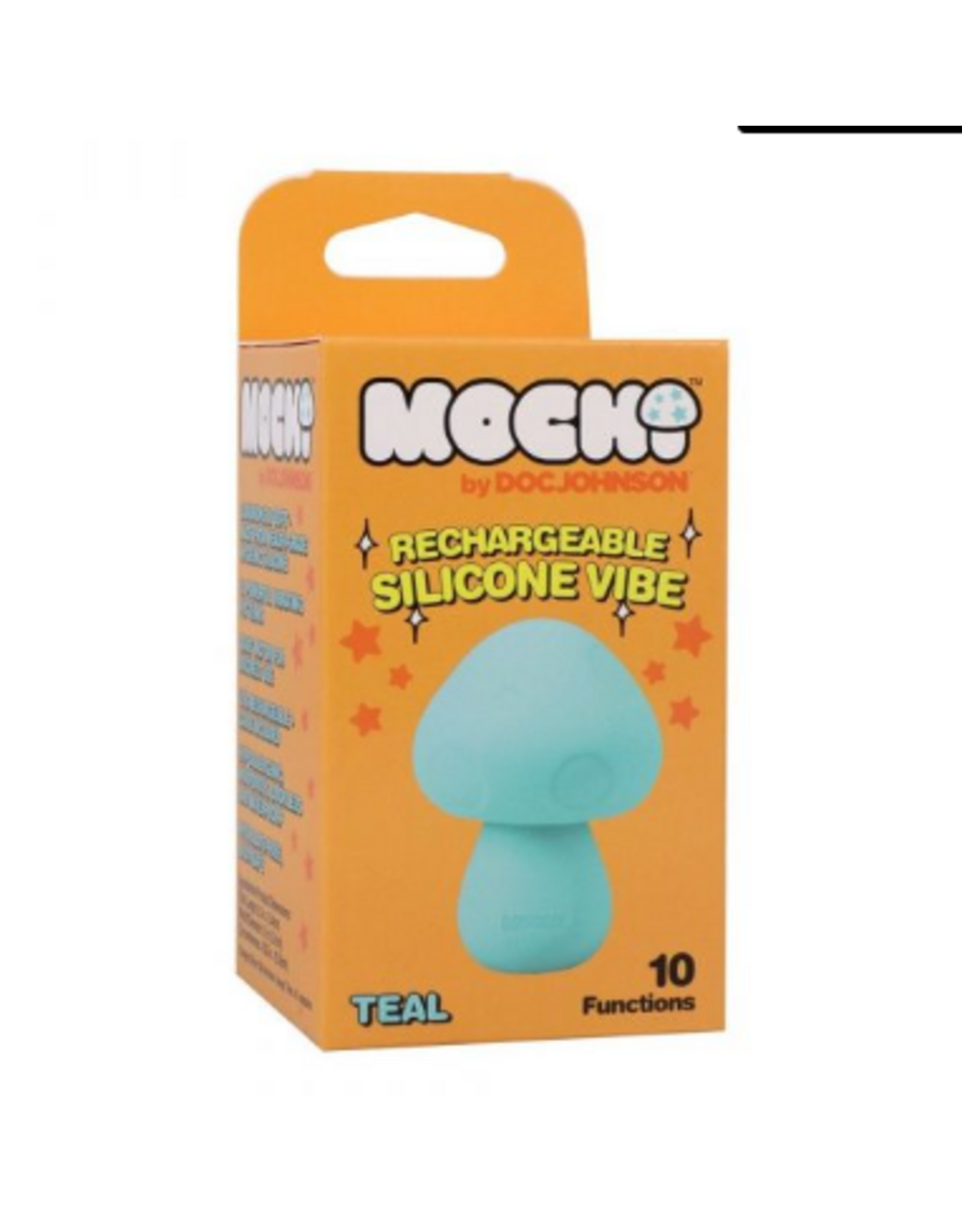 Doc Johnson Mochi - Rechargeable Silicone Vibe - Teal