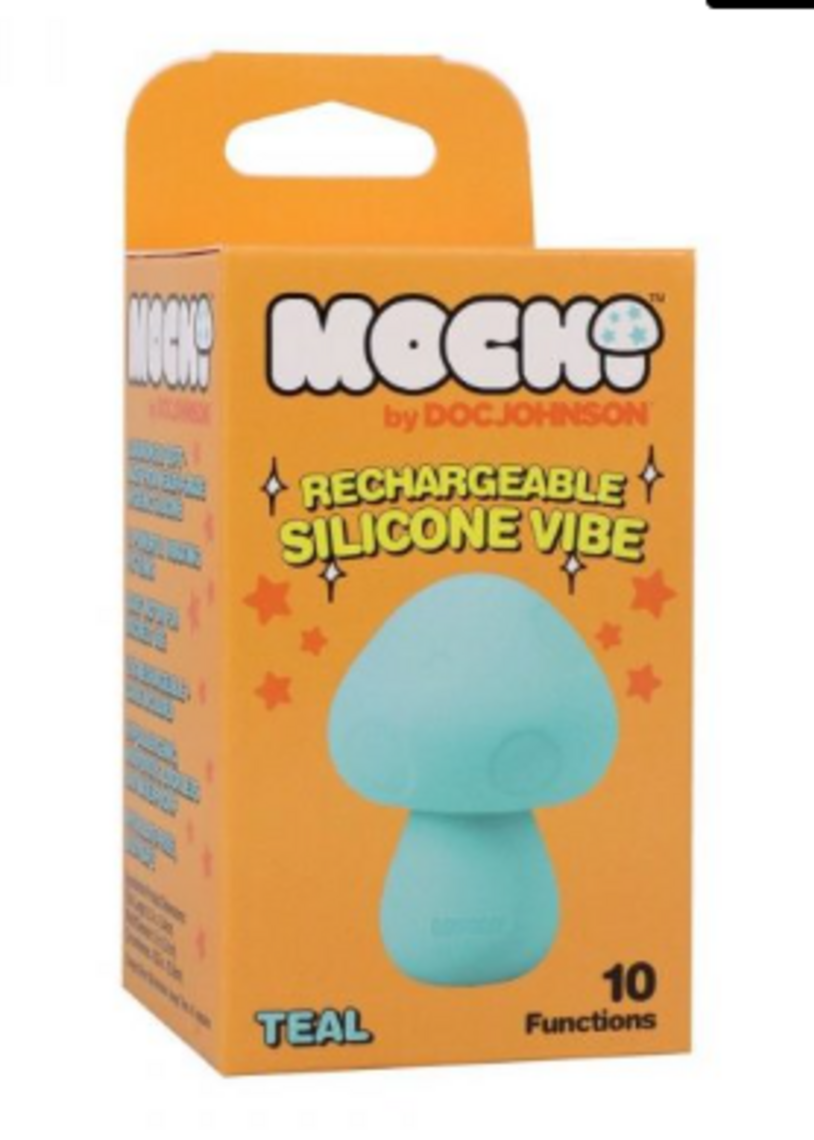 Doc Johnson Mochi - Rechargeable Silicone Vibe - Teal