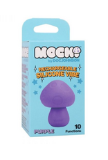 Doc Johnson Mochi - Rechargeable Silicone Vibe - Purple