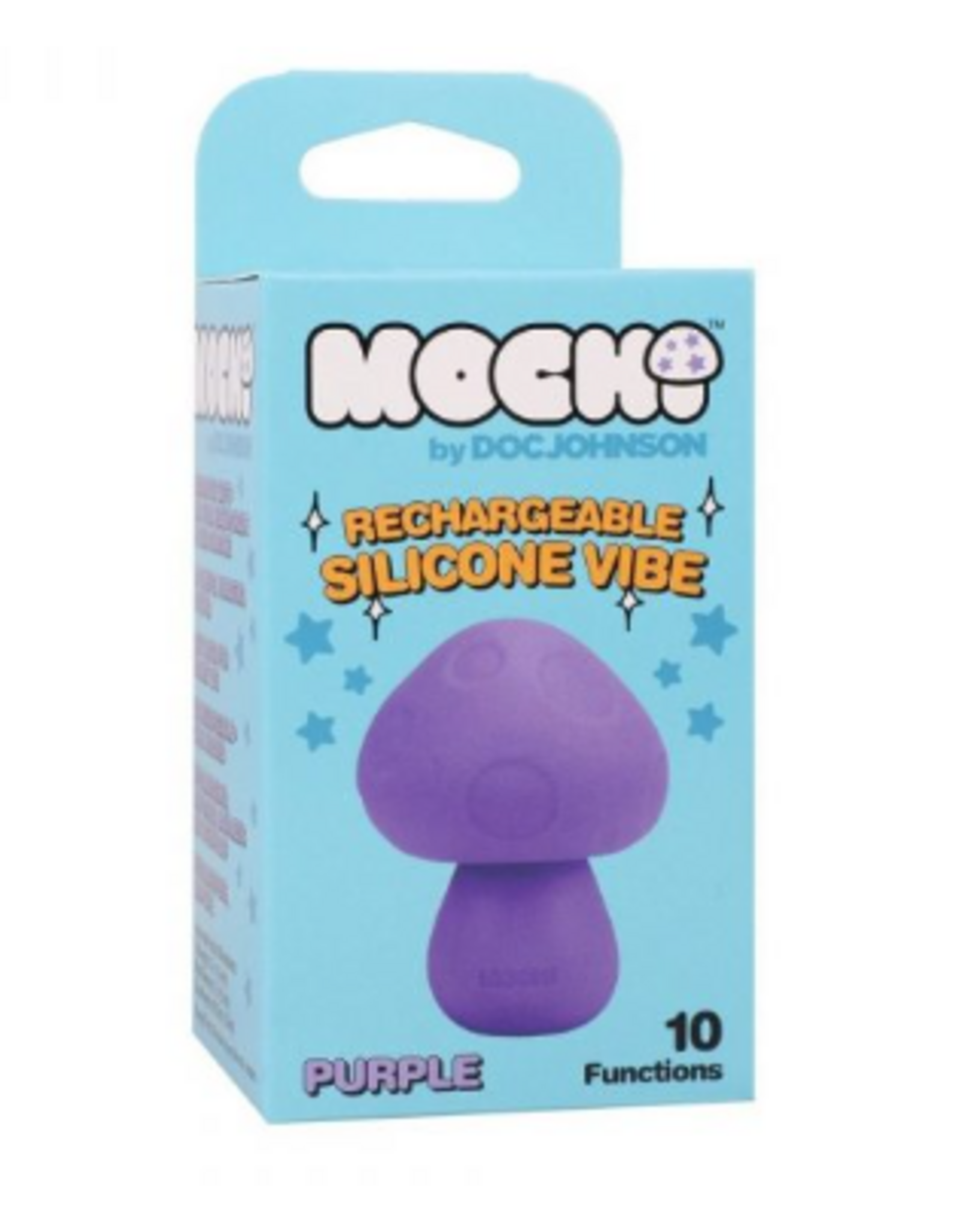 Doc Johnson Mochi - Rechargeable Silicone Vibe - Purple