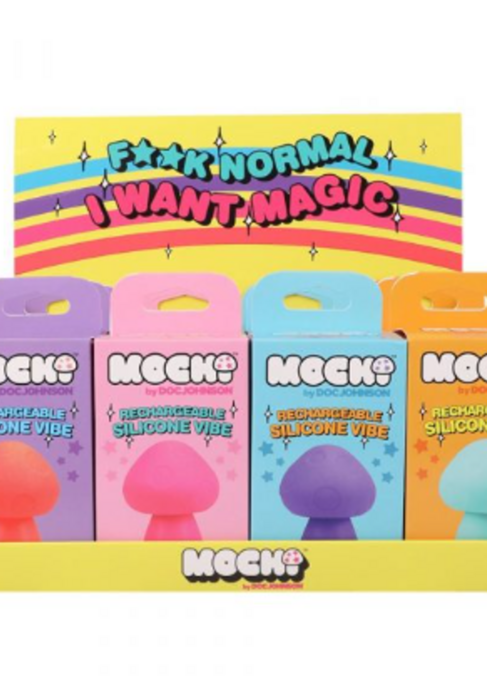 Doc Johnson Mochi - Rechargeable Silicone Vibe - Purple