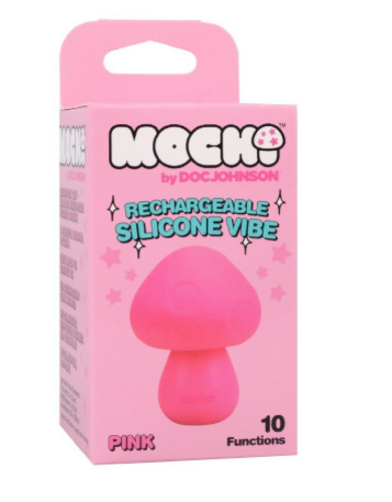 Doc Johnson Mochi - Rechargeable Silicone Vibe - Pink