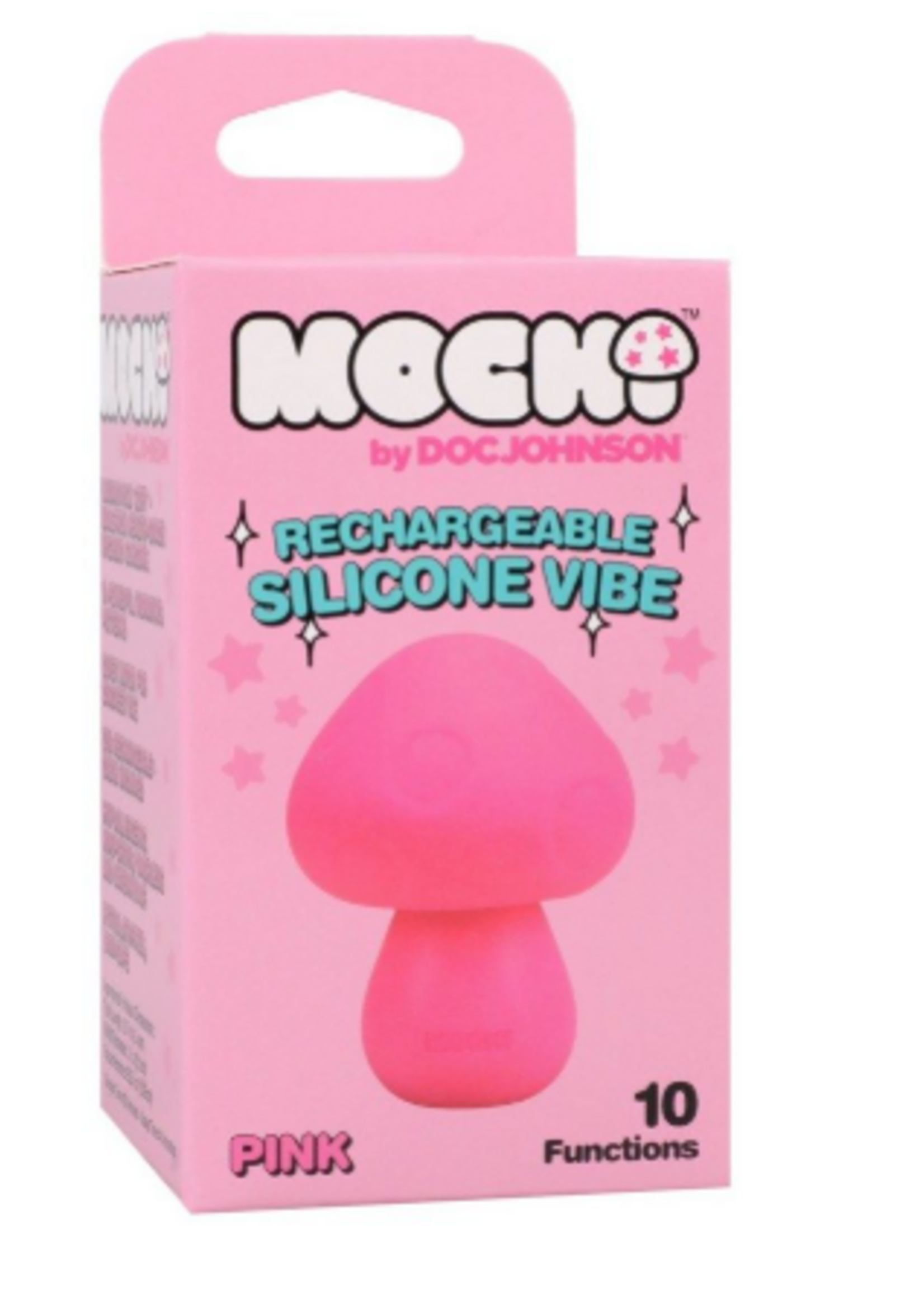 Doc Johnson Mochi - Rechargeable Silicone Vibe - Pink