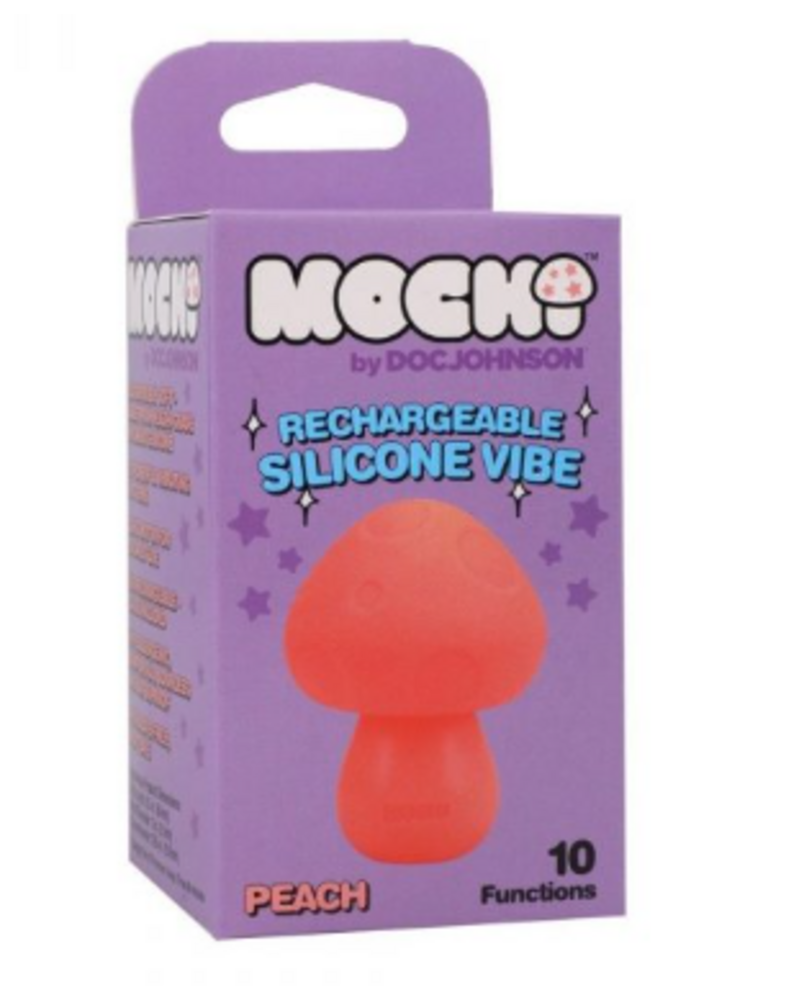 Doc Johnson Mochi - Rechargeable Silicone Vibe - Peach