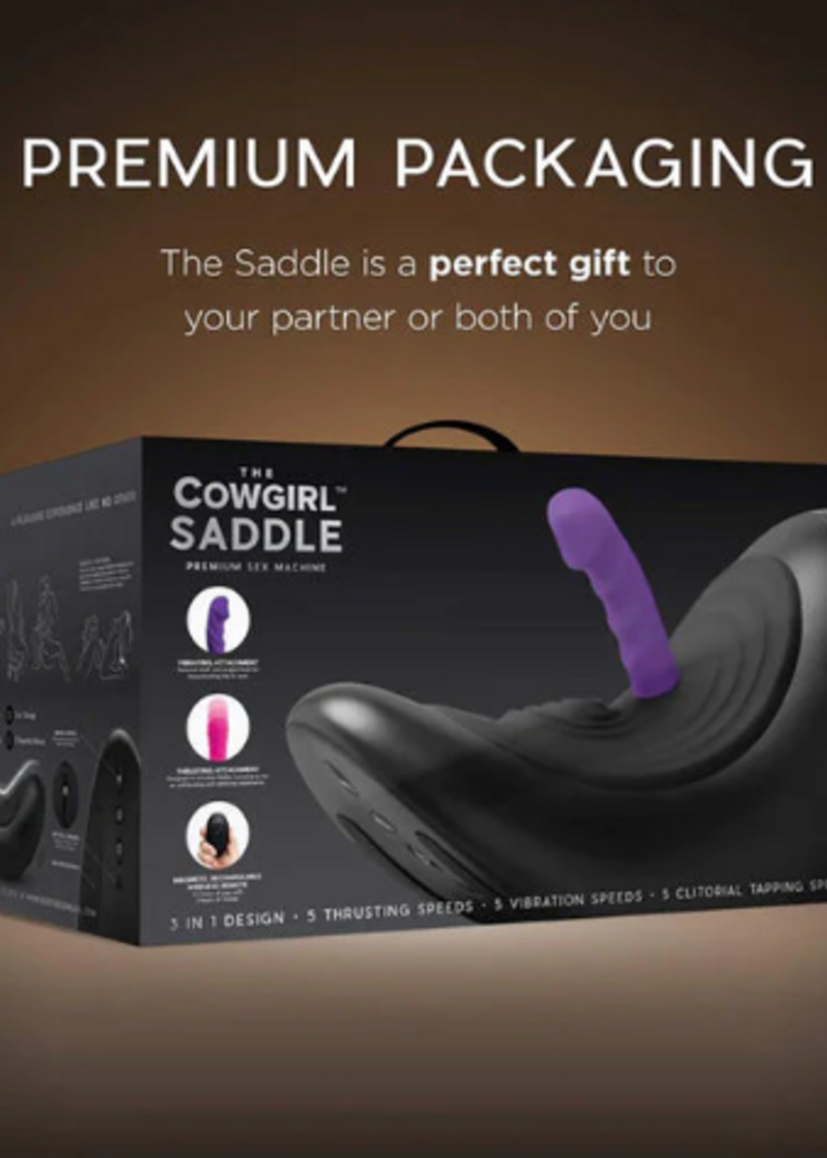 Sexy Living The Cowgirl Saddle Sex Machine