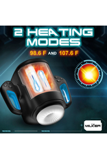 XR Brands Cyber Milker Stroking & Vibrating Masturbator