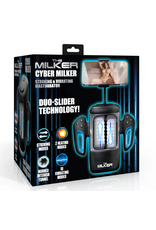 XR Brands Cyber Milker Stroking & Vibrating Masturbator