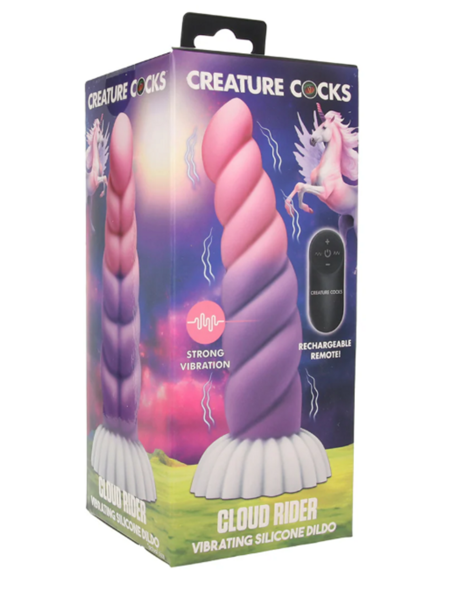 XR Brands Creature Cocks - Cloud Rider Vibrating