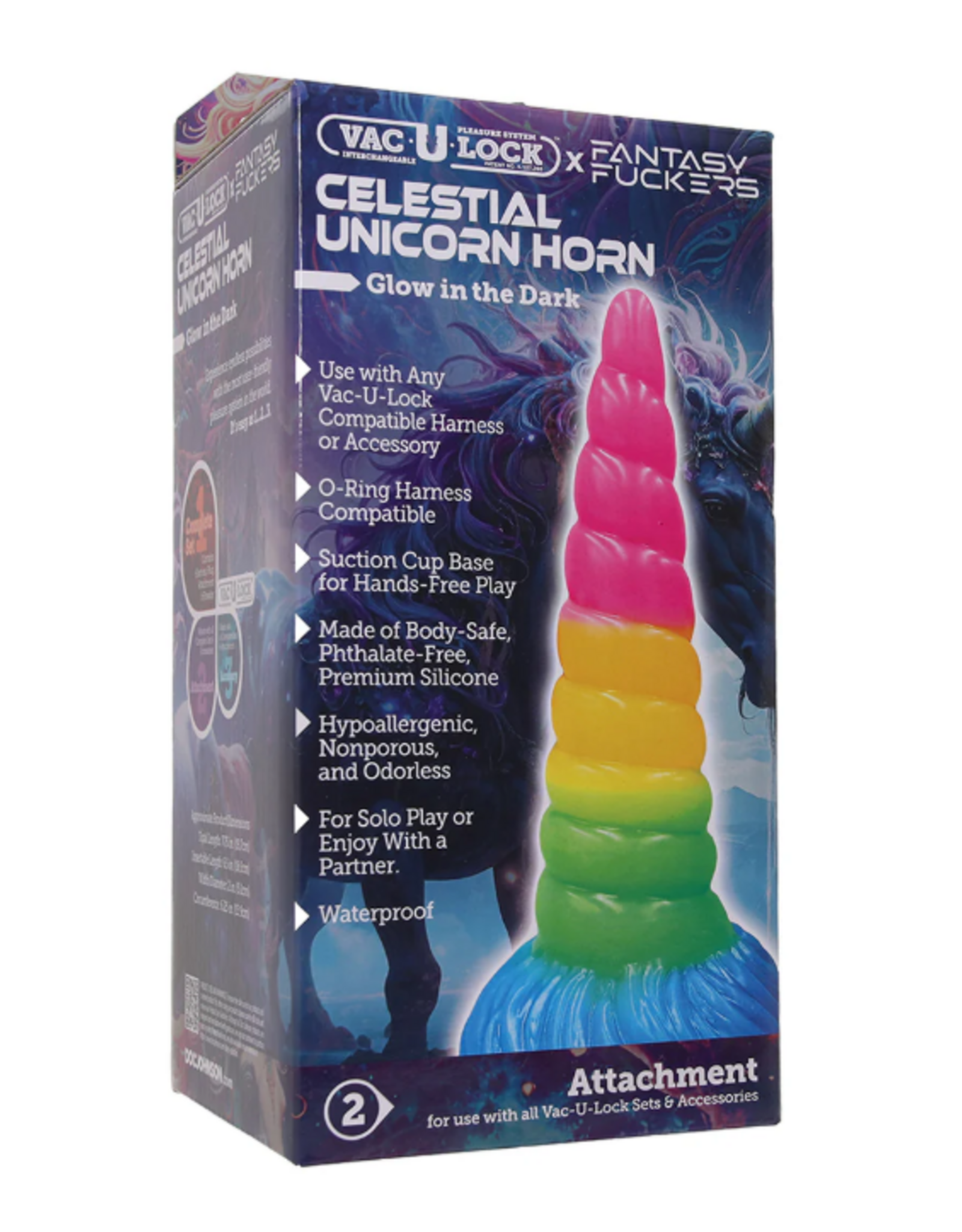 Doc Johnson Fantasy Fuckers - Celestial Unicorn