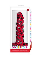 Icon Brands Collage - Goth Girl - Twisted Silicone Dildo