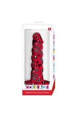 Icon Brands Collage - Goth Girl - Twisted Silicone Dildo
