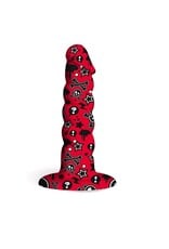 Icon Brands Collage - Goth Girl - Twisted Silicone Dildo