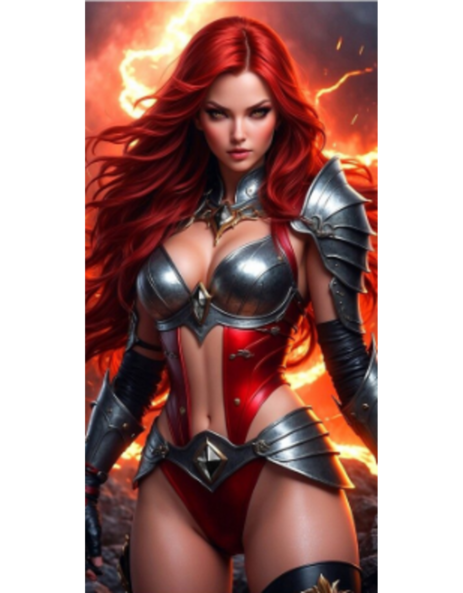 Shots Masturs - Solara - Fire Sorceress