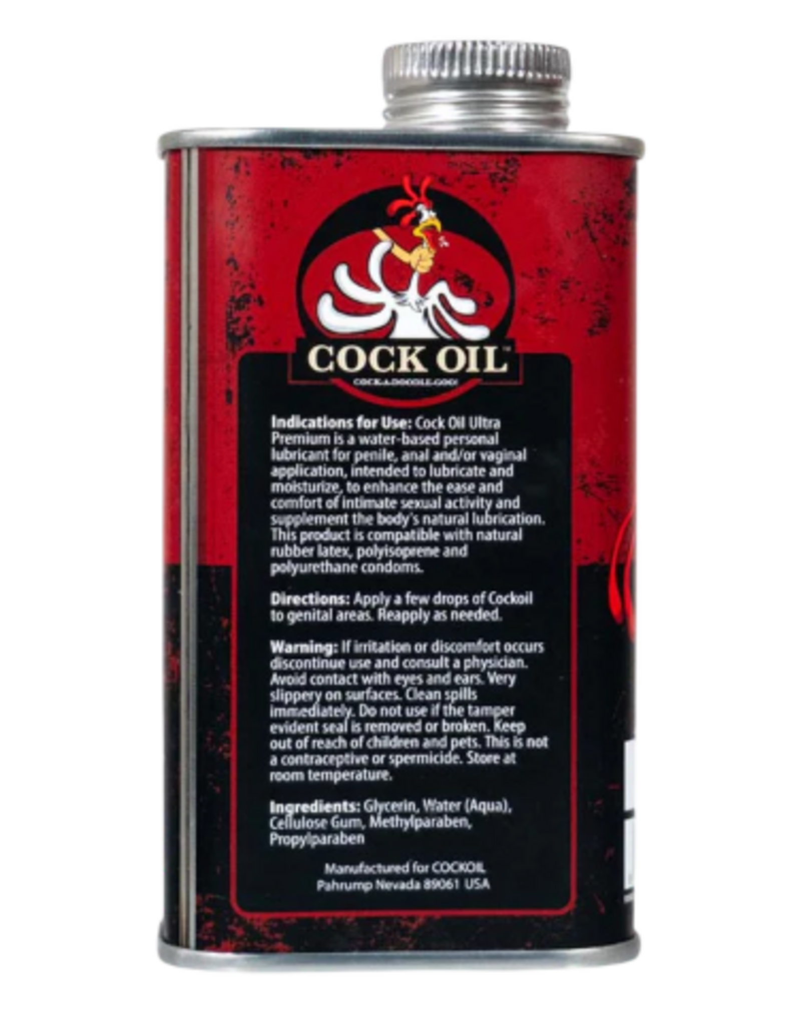 Cock Oil Cock Oil - Premium Lube - 9 oz