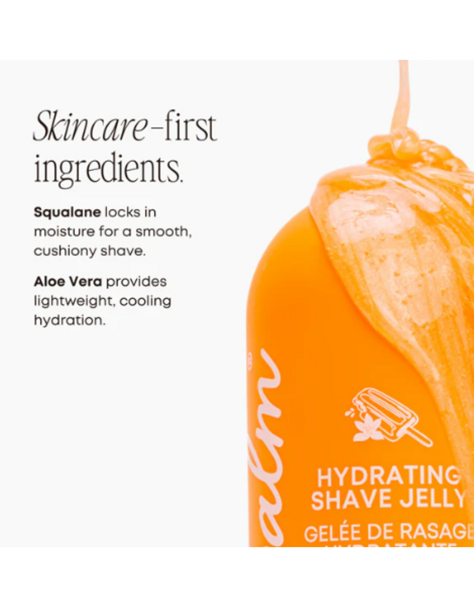 Bush Balm Bush Balm - Hydrating Shave Jelly - Vanilla Tangerine