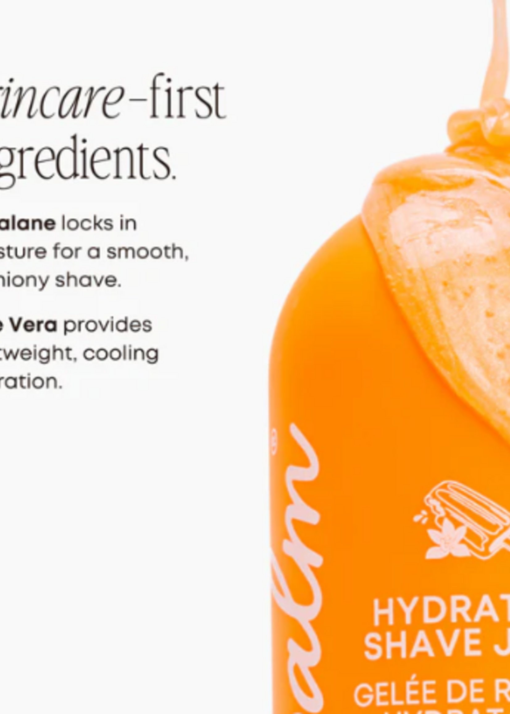 Bush Balm Bush Balm - Hydrating Shave Jelly - Vanilla Tangerine