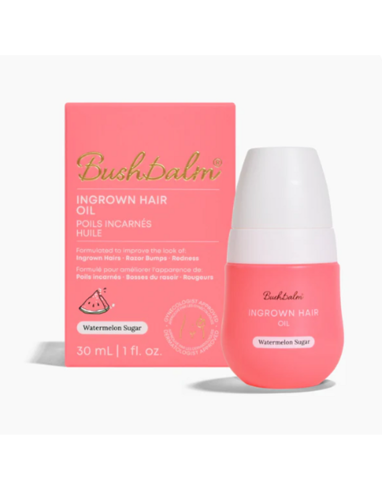 Bush Balm Bush Balm - Ingrown Hair Oil - Watermelon Sugar