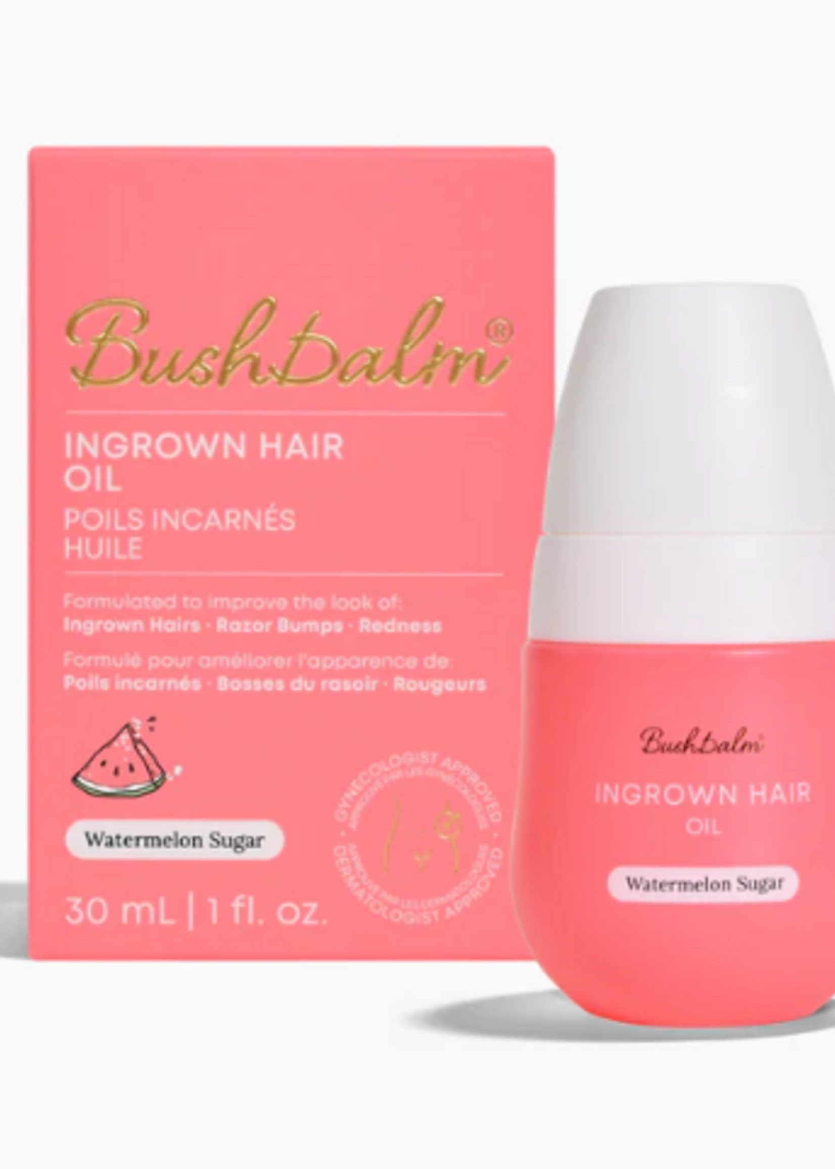 Bush Balm Bush Balm - Ingrown Hair Oil - Watermelon Sugar