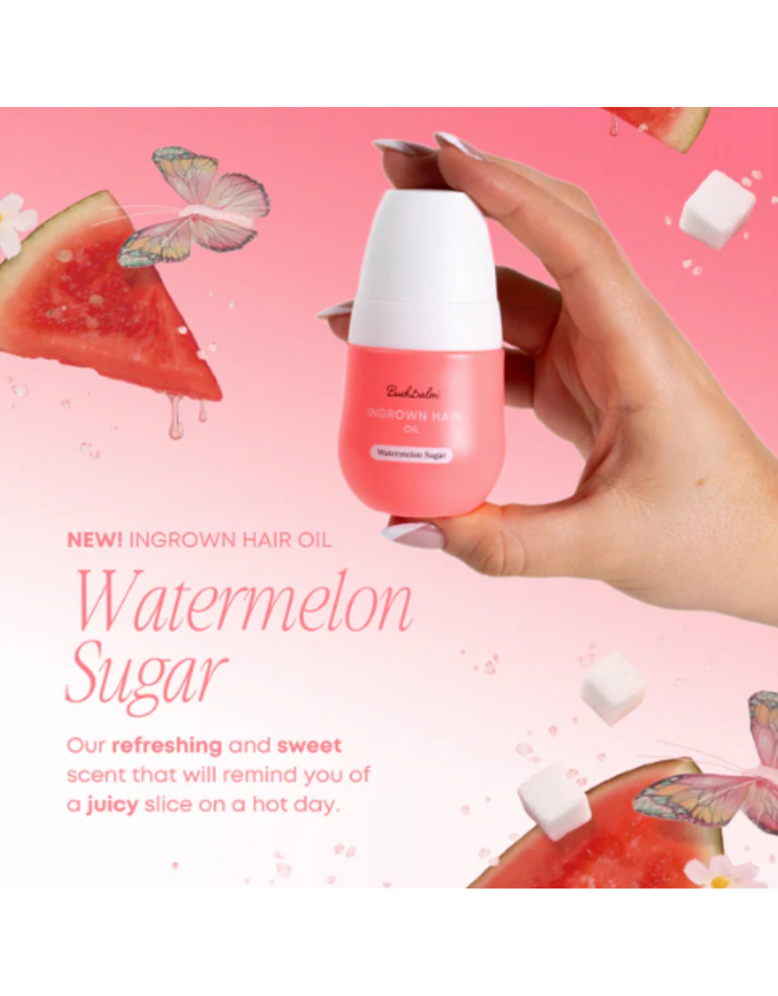 Bush Balm Bush Balm - Ingrown Hair Oil - Watermelon Sugar