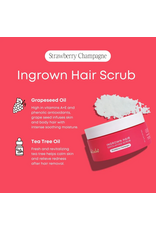 Bush Balm Bush Balm - Ingrown Hair Exfoliating Scrub - Strawberry Champagne