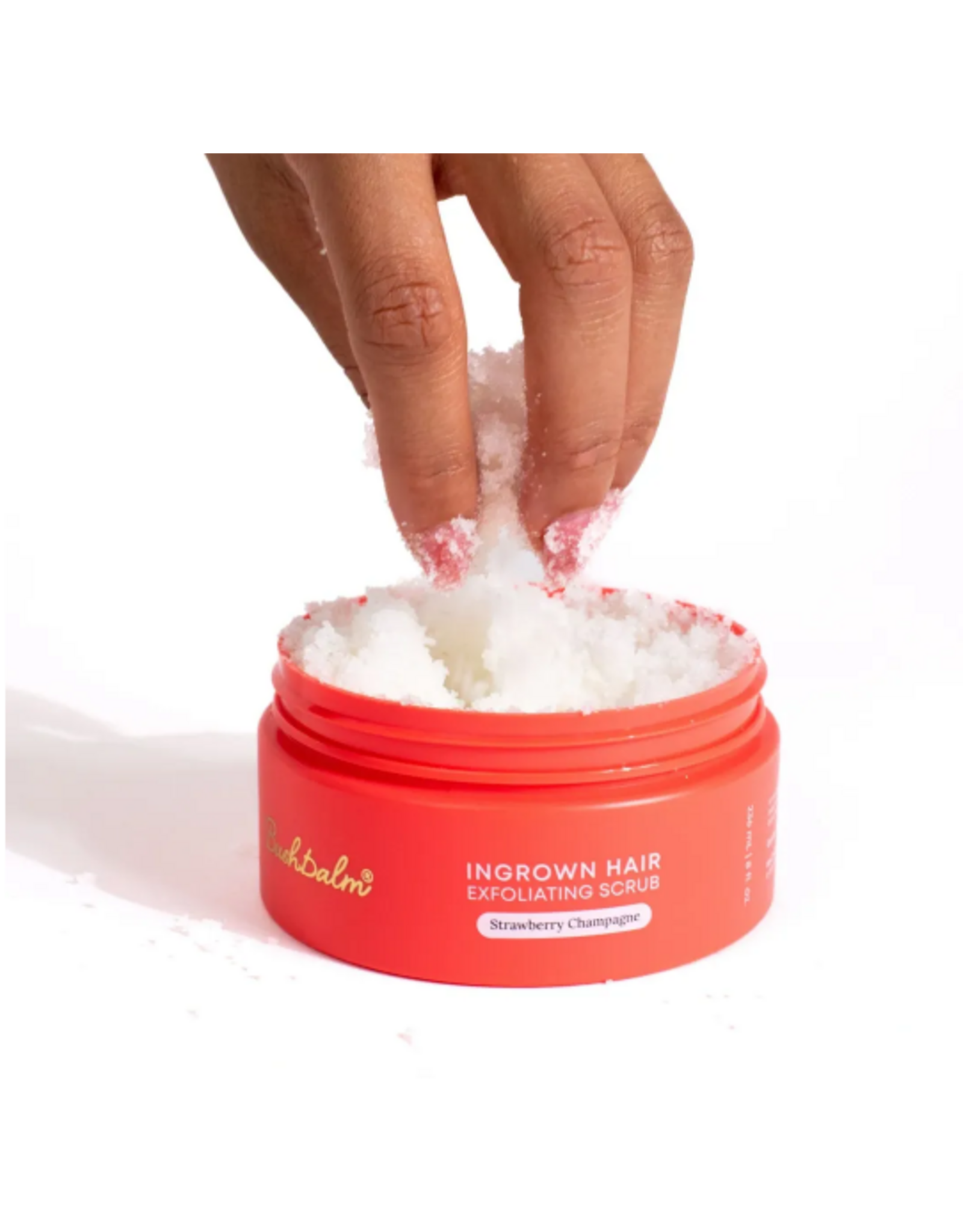 Bush Balm Bush Balm - Ingrown Hair Exfoliating Scrub - Strawberry Champagne