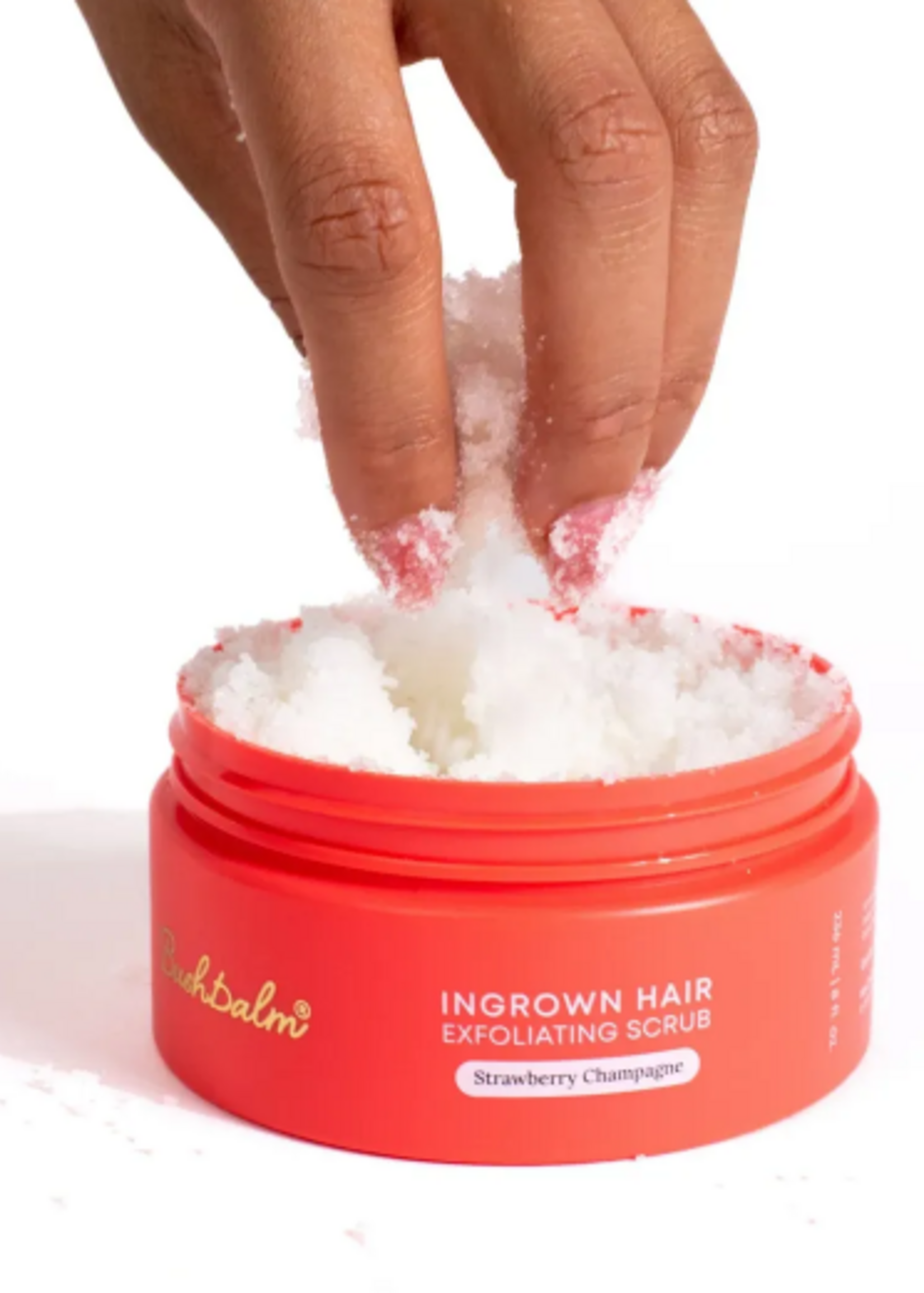 Bush Balm Bush Balm - Ingrown Hair Exfoliating Scrub - Strawberry Champagne