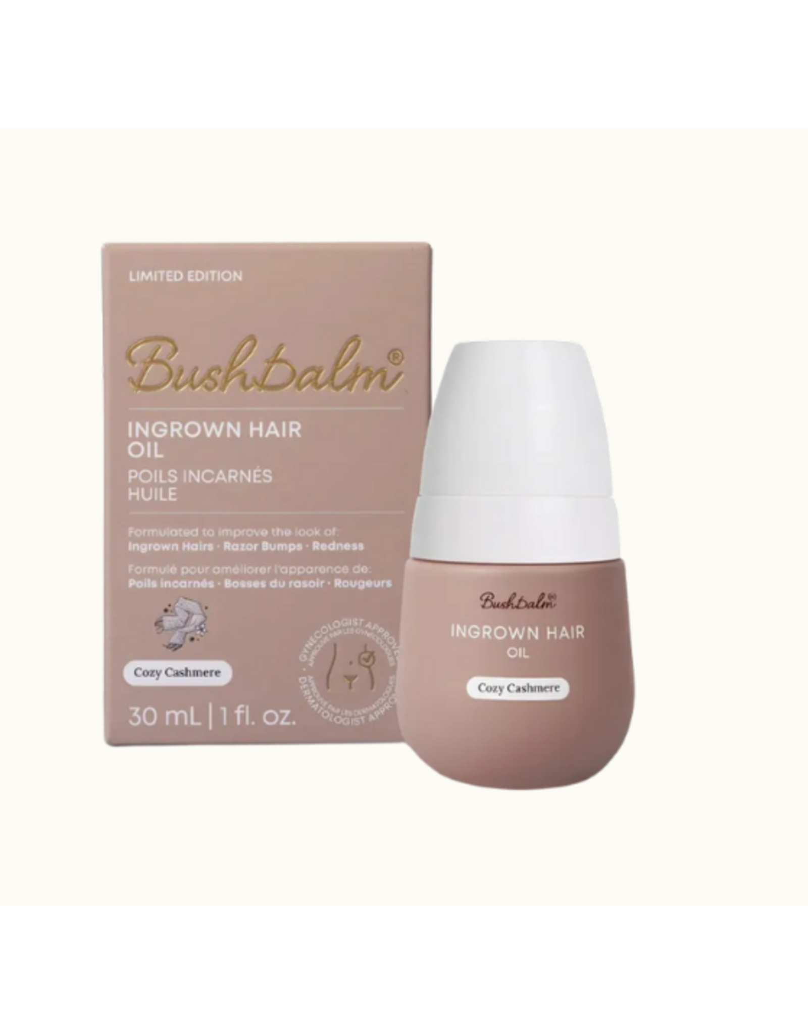 Bush Balm Bush Balm - Ingrown Hair Oil - Cozy Cashmere