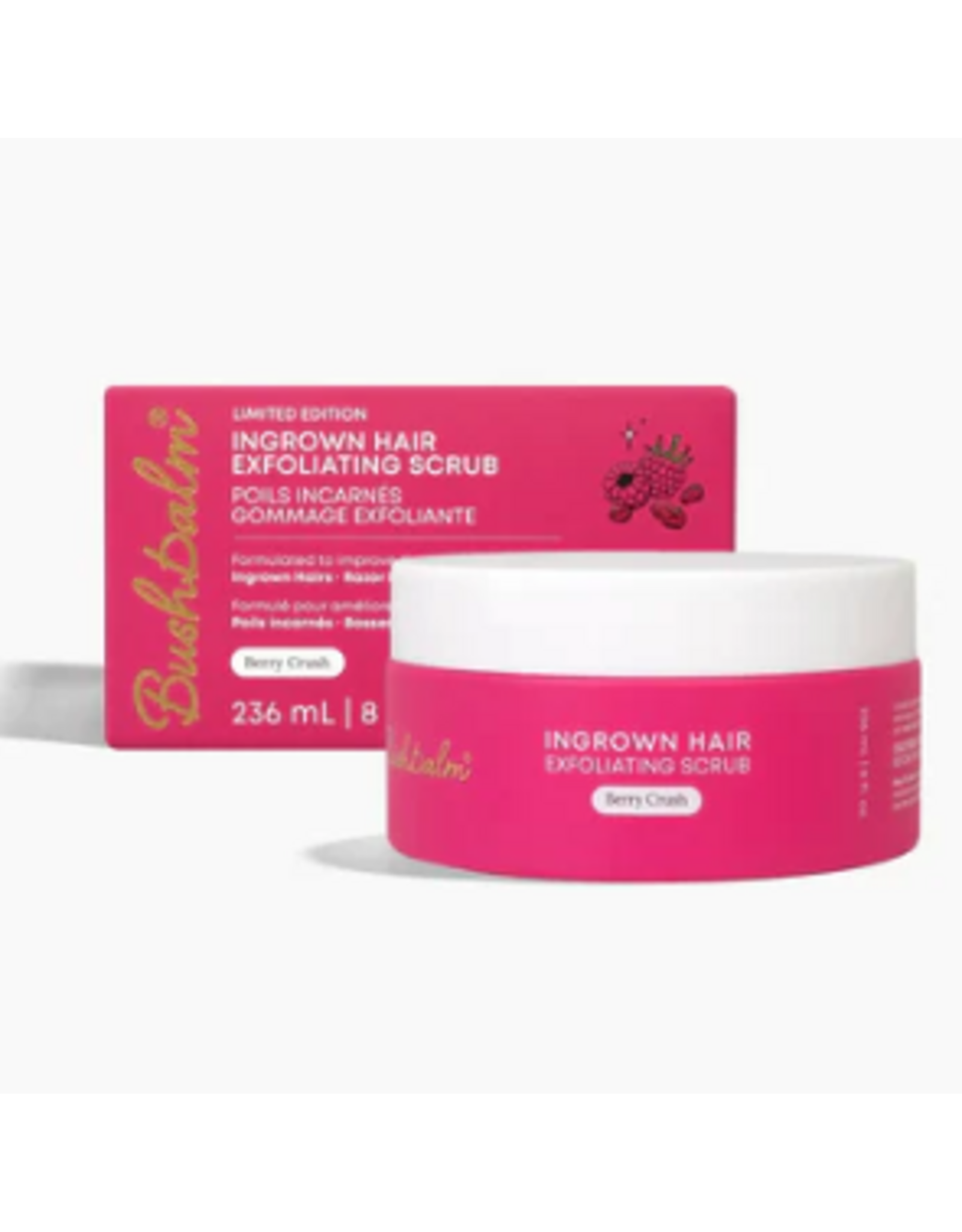 Bush Balm Bush Balm - Ingrown Hair Exfoliating Scrub - Berry Crush