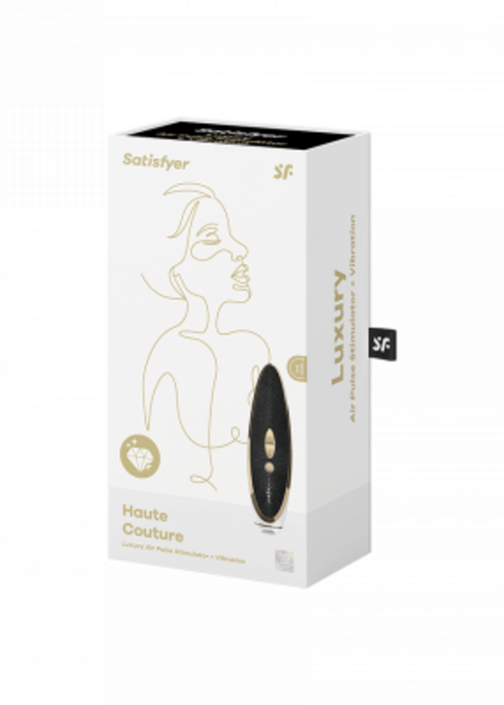 Satisfyer Satisfyer Luxury - Haute Couture (Black & Gold)
