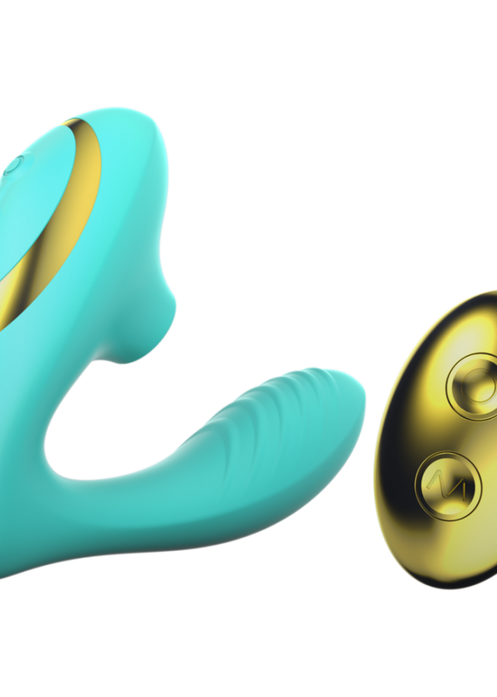 Tracy's Dog Tracy's Dog - OG Clitoral Sucking Vibrator Pro 2 - Teal