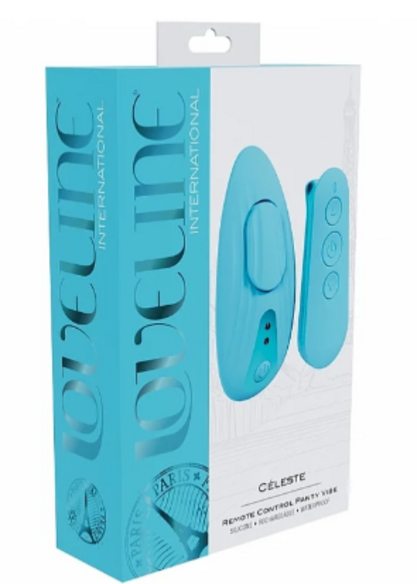 Loveline Loveline - Celeste Remote Control Panty Vibe - Blue
