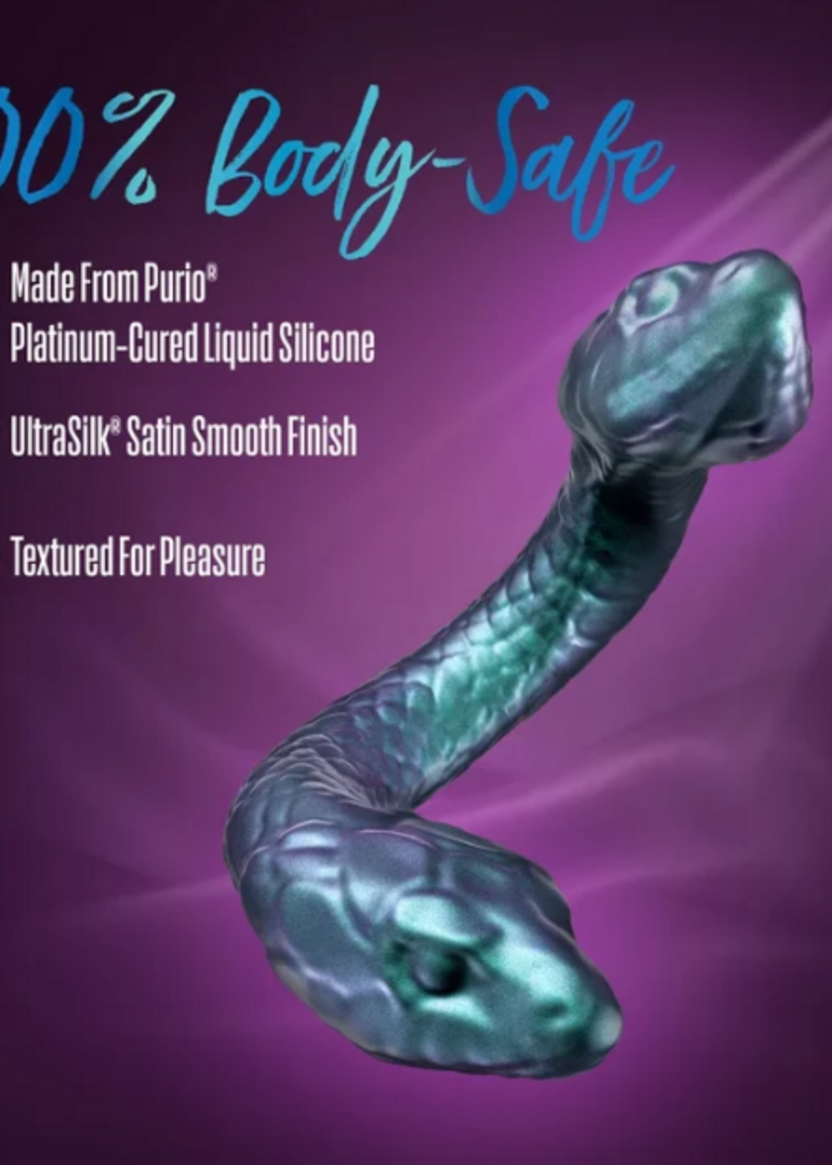 Blush Novelties Temptasia - Twin Python Double Dildo