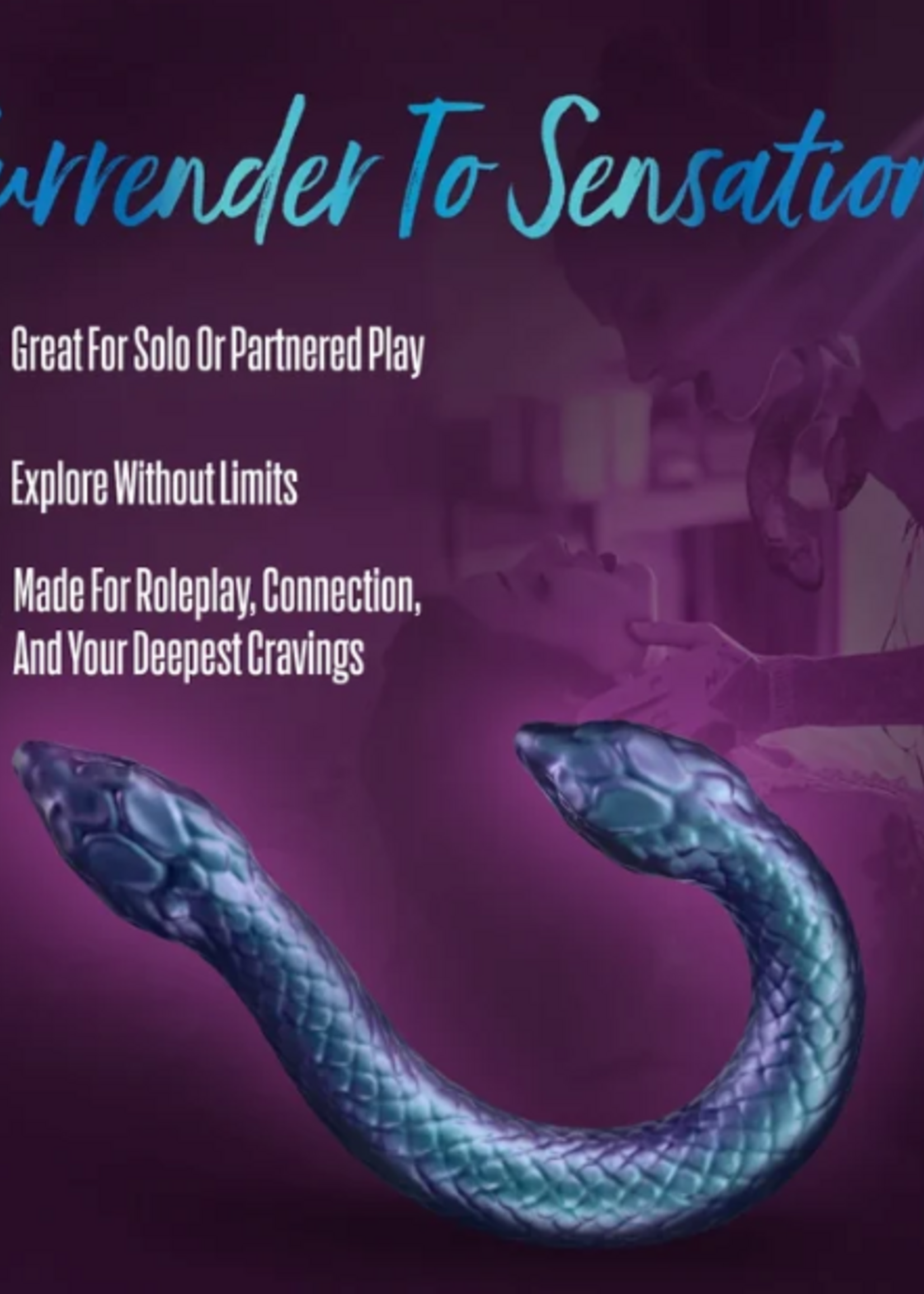 Blush Novelties Temptasia - Twin Python Double Dildo