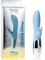 SecGuo Hoppy Endings Oscillating Heating Vibrator (Blue)