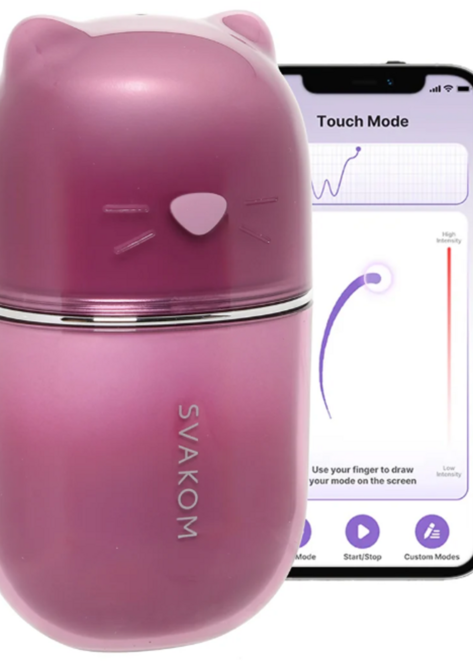 Svakom - Klitty - Dual-Action Licking & Suction Stimulator