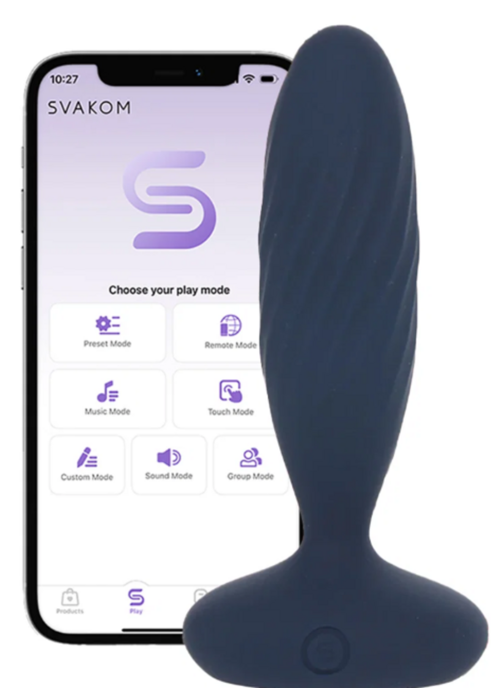 Jordan app controlled thrusting anal vibe