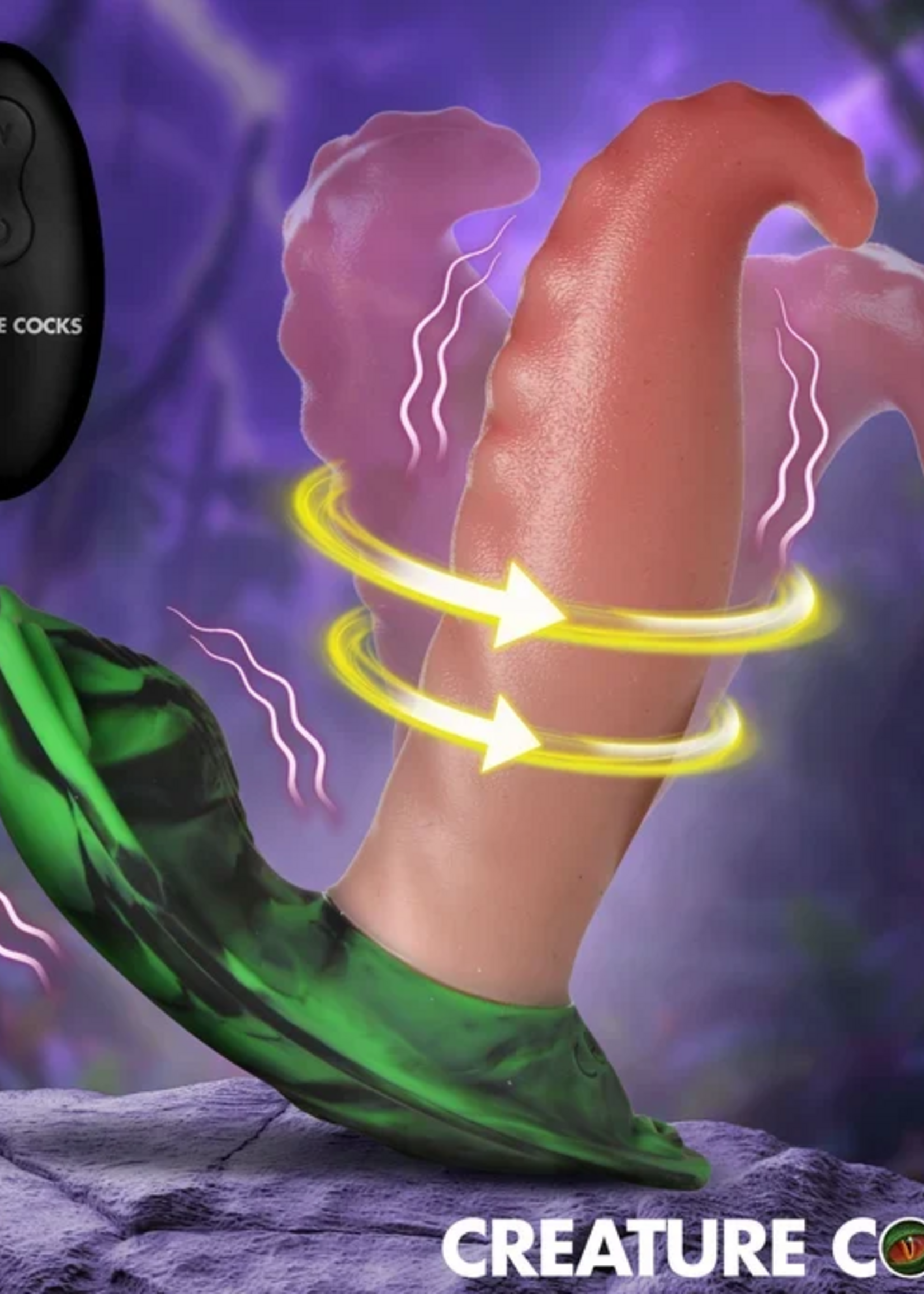 XR Brands Creature Cocks - Tongue Twister Panty Vibe