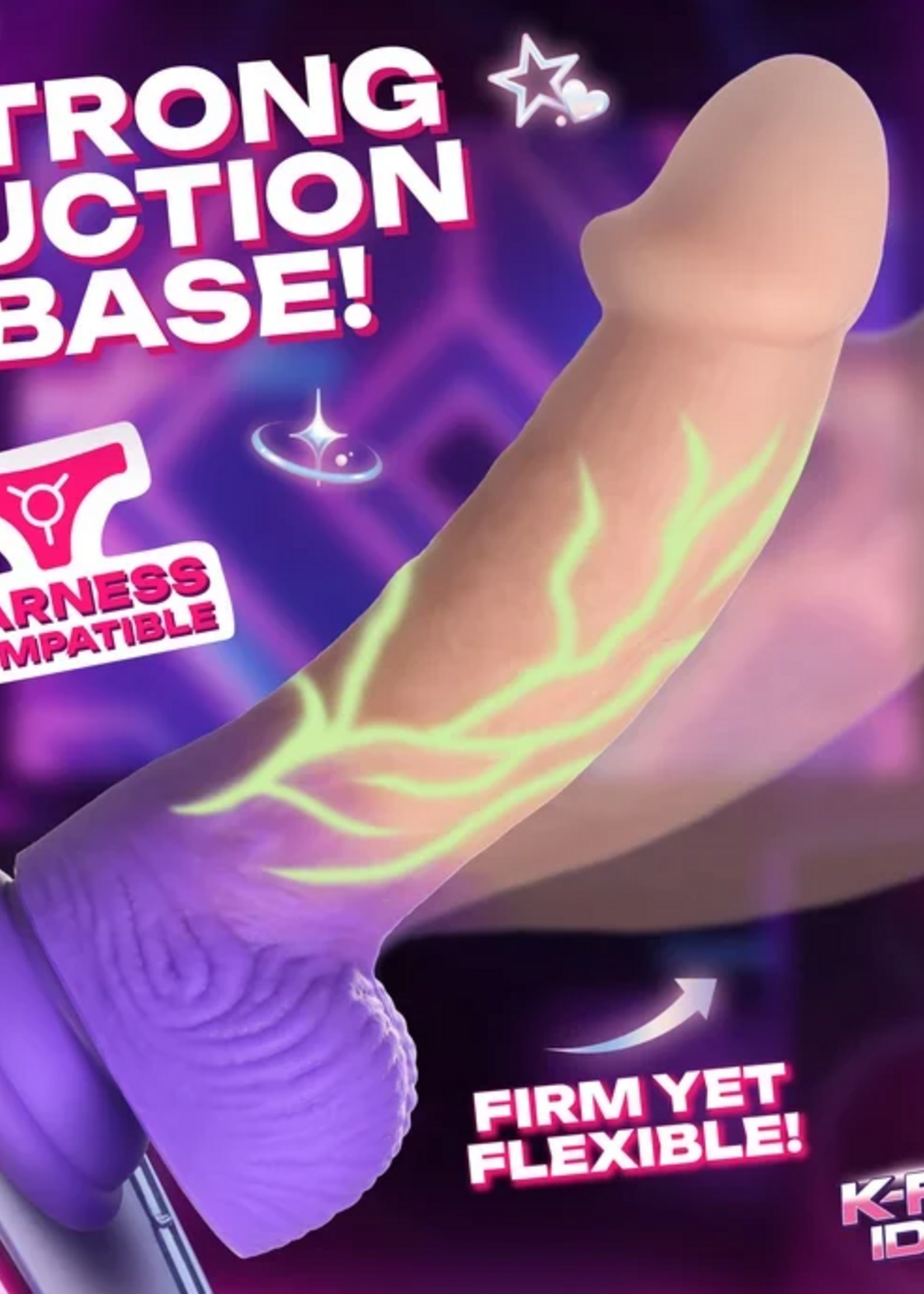XR Brands Aren Silicone Dildo
