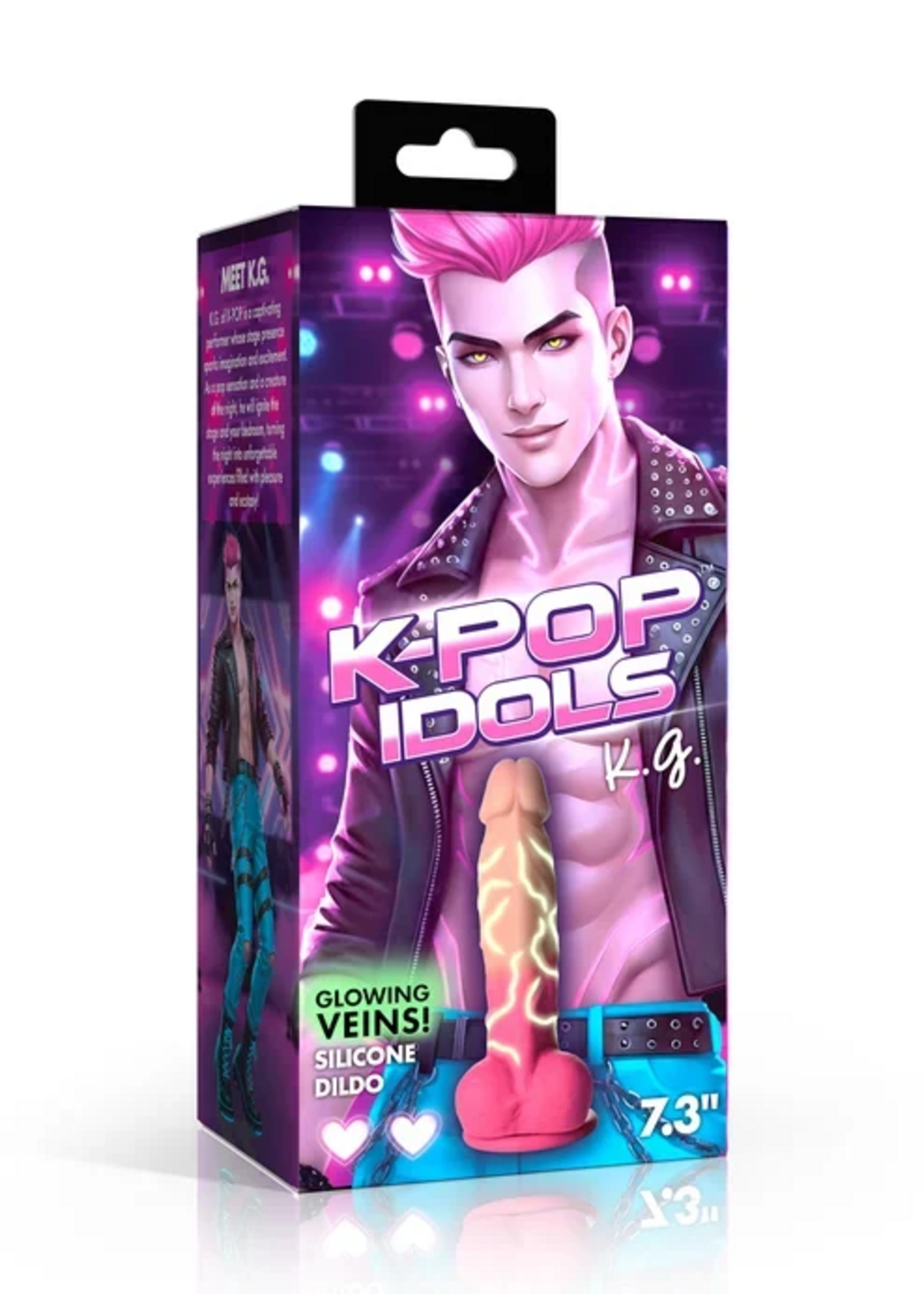 XR Brands K.G Silicone dildo