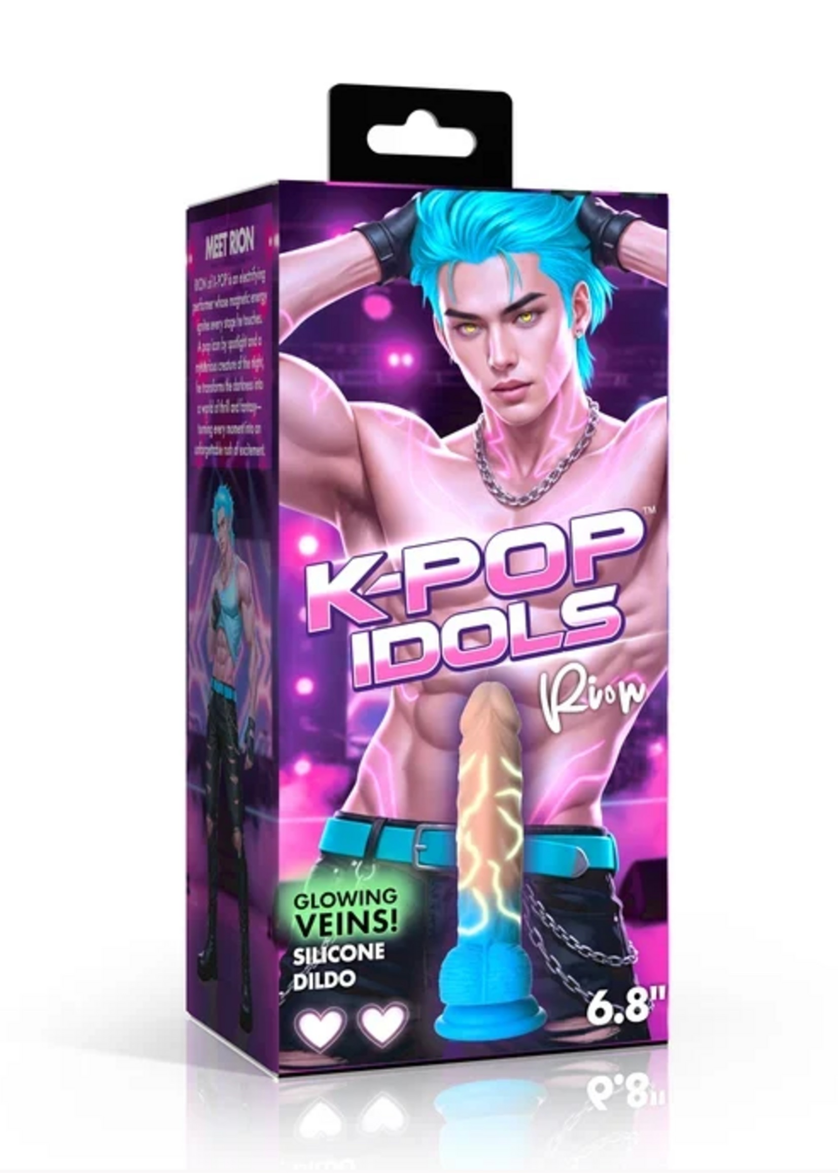 XR Brands Rion Silicone Dildo