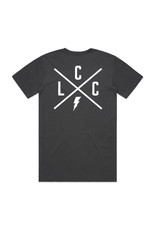 Local Cycle Co Local Cycle Co Tee S/S Lightning Washed Black