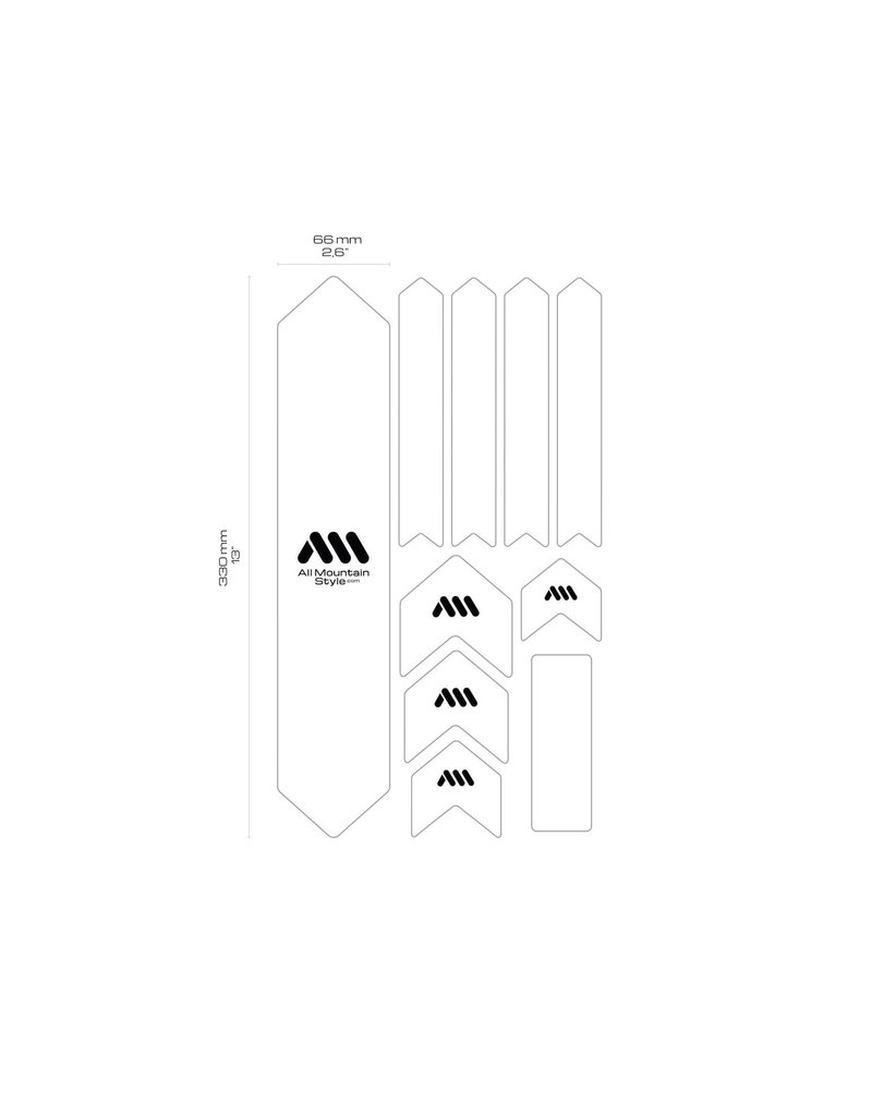 All Mountain Style All Mountain Style Frame Protect XL Clear