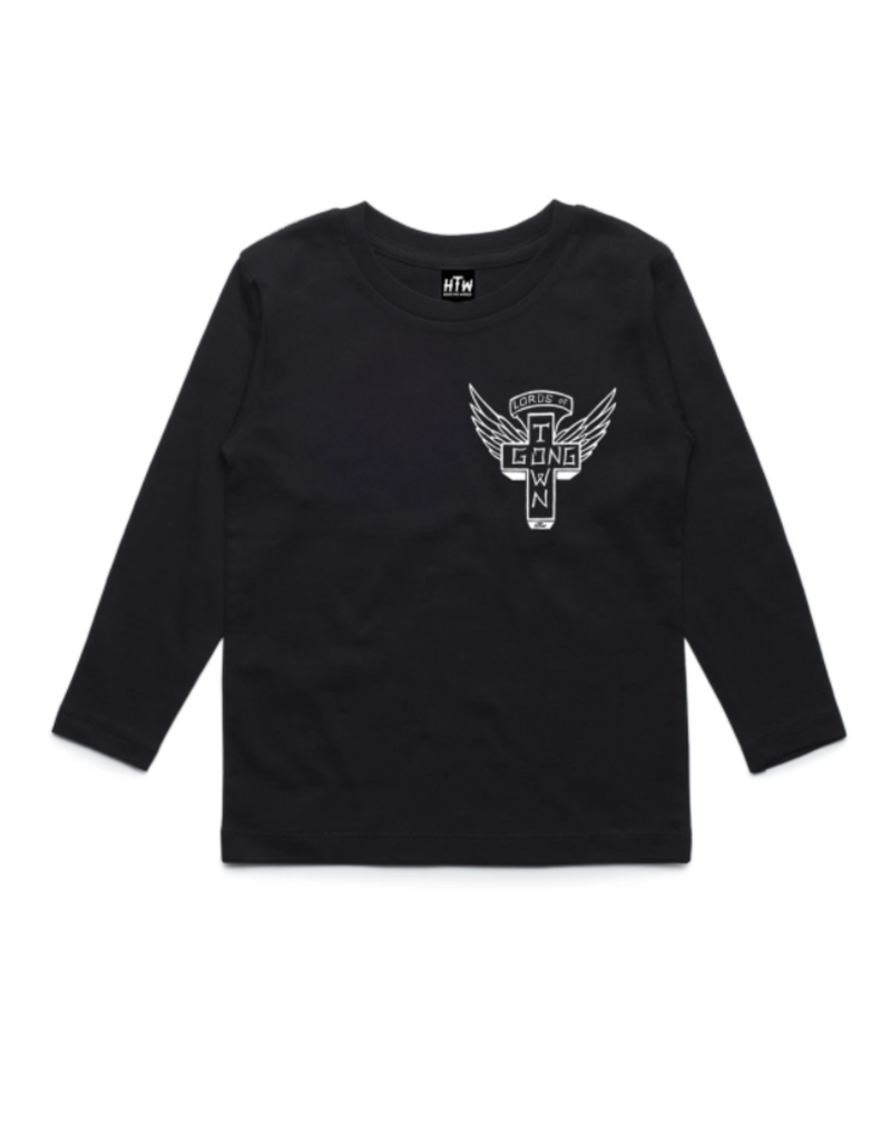 Huck The World Huck The World Youth Lords L/S Black