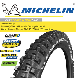 Michelin Michelin Tyre Wild Enduro Front Gum-X Tyre 27.5 x 2.4