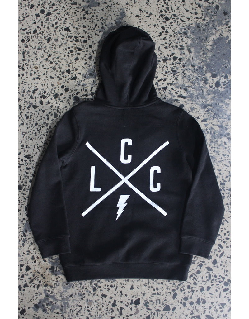 Local Cycle Co Local Cycle Co Youth Hoodie Lightning Black
