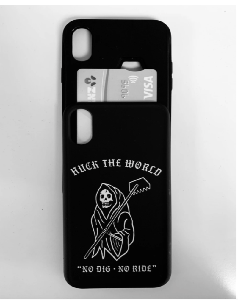 Huck The World Huck The World Iphone Case Dig Xs Black