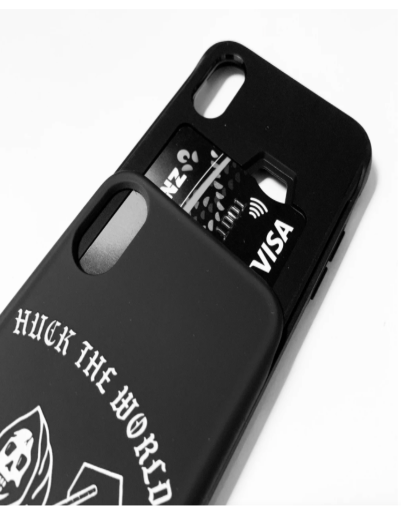 Huck The World Huck The World Iphone Case Dig Xs Black